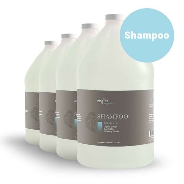 Organics Shampoo, Fresh Air, 4PK